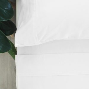 White Flannelette Sheet Set-2