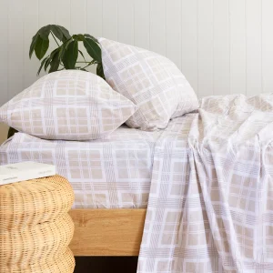 Hampton Flannelette Sheet Set-1