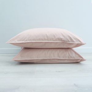 Soft Pink Flannelette Sheet Set-4