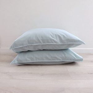 Sky Blue Flannelette Quilt Cover Set-3